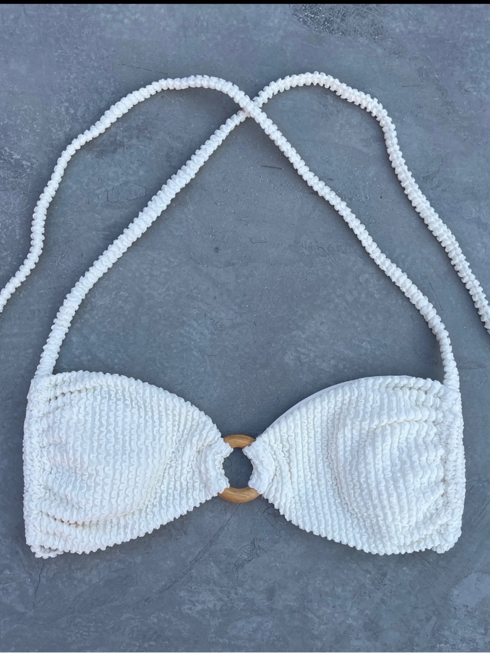Textured Ripple Bikini Set O ring